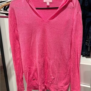 Lilly Pulitzer Bright Pink Knit Top
